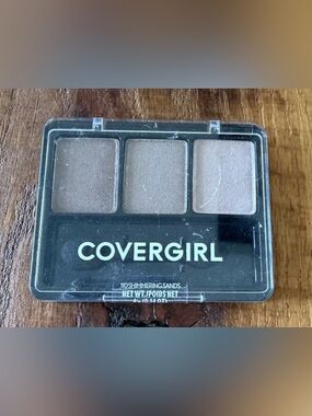 3 Pack CoverGirl Eye Enhancers 3-Kit Eyeshadow, Shimmering Sands 110, 0.14 oz